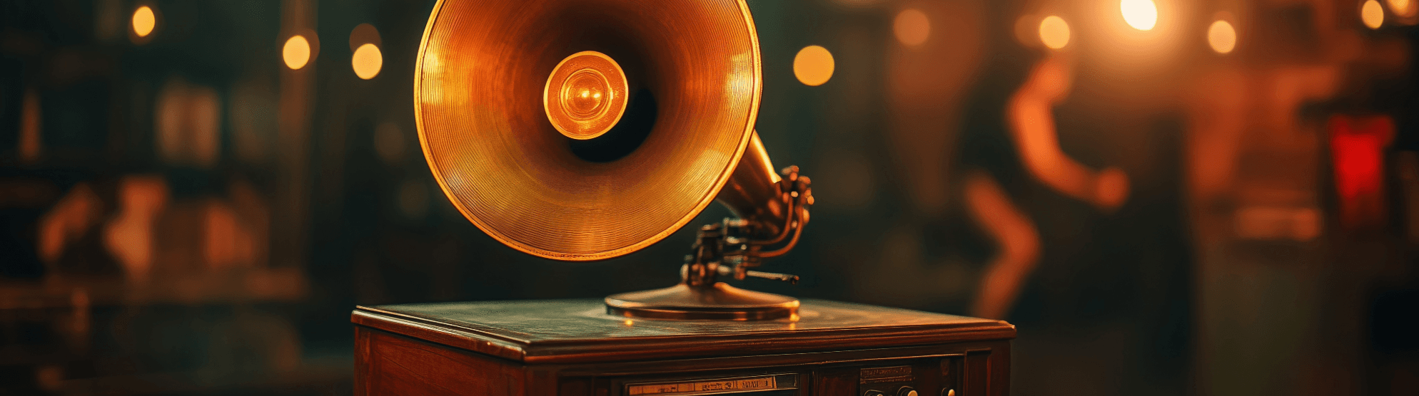 Grammophon in stilvoller Umgebung – Motiv für „Antiquitäten und Kunst sicher transportieren“