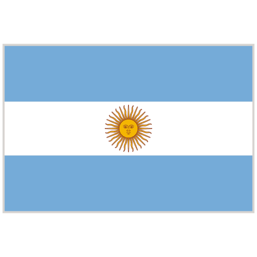 Flagge von Argentinien