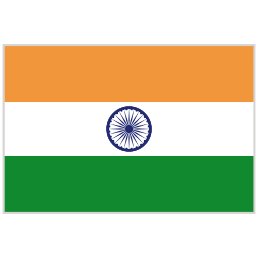 Flagge von Indien