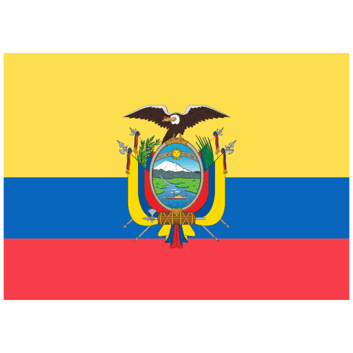 Flagge von Ecuador