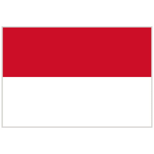 Flagge von Indonesien
