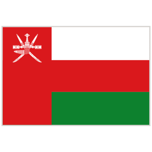 Flagge des Oman