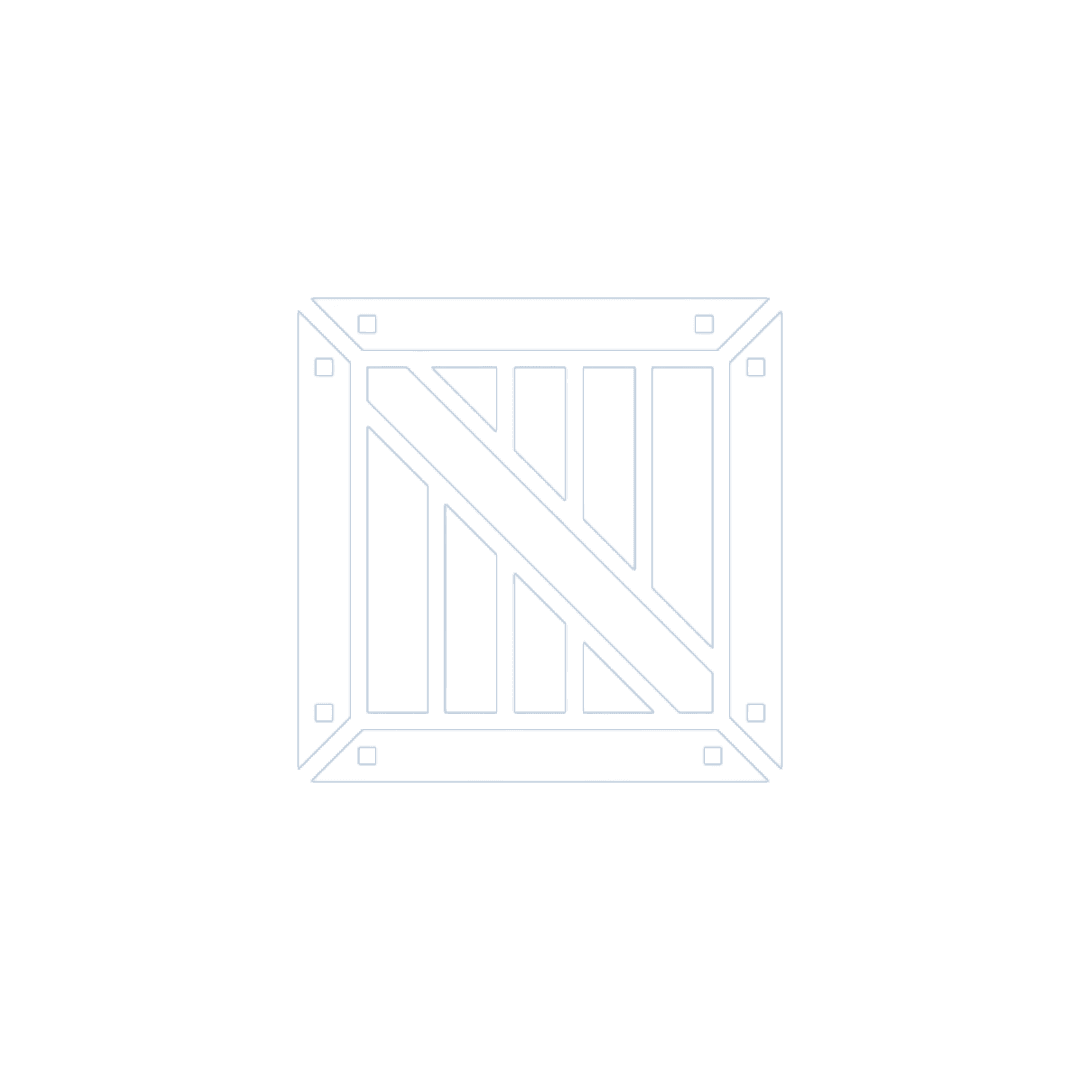 Icon einer Lagerbox – Symbol für große Lagerfläche mit 13 bis 15 Quadratmetern.