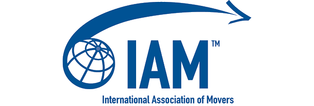 Logo der International Association of Movers (IAM) – weltweiter Verband für Umzugs- und Relocation-Dienstleister