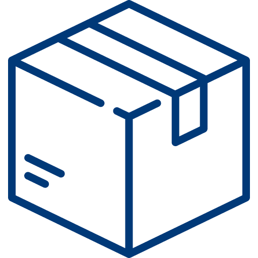 Umzugskarton-Icon – Packen