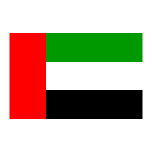 Flagge der Vereinten Arabischen Emirate