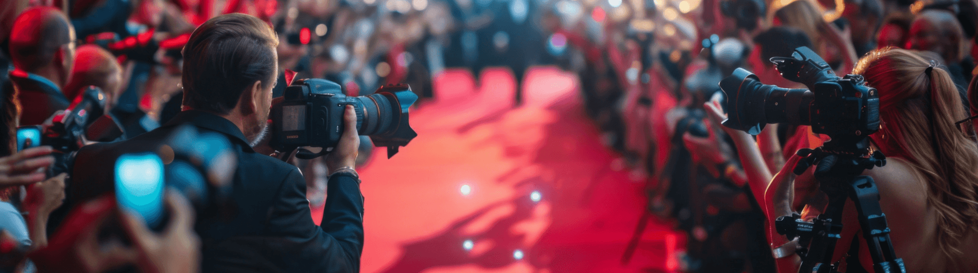 Photographers capturing celebrities on the red carpet – VIP relocation for high-profile personalities