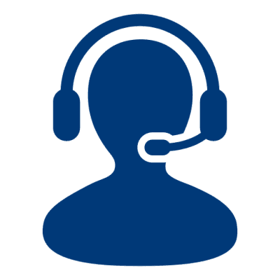 Person with headset as a symbol of individual consultation